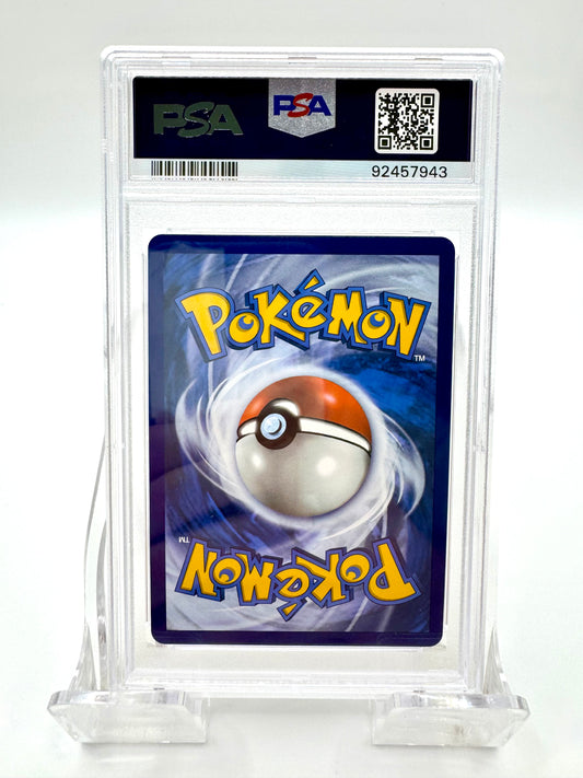 Back of 2021 Pokémon Charizard Holo English 25th Anniversary Celebrations #004/102 PSA 9 card