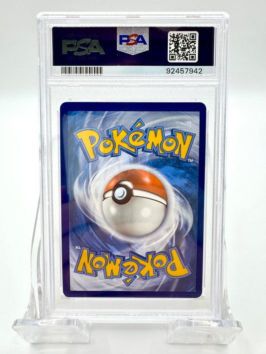 Back of 2021 Pokémon Umbreon V Evolving Skies #188/203 English PSA 9 card