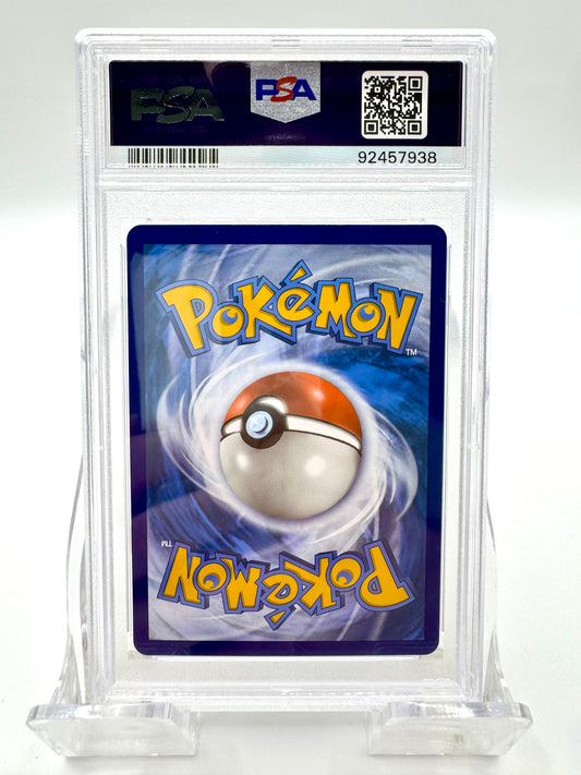 Back of 2022 Pokémon Mewtwo V Alternative Art English #072/078 PSA 8 card