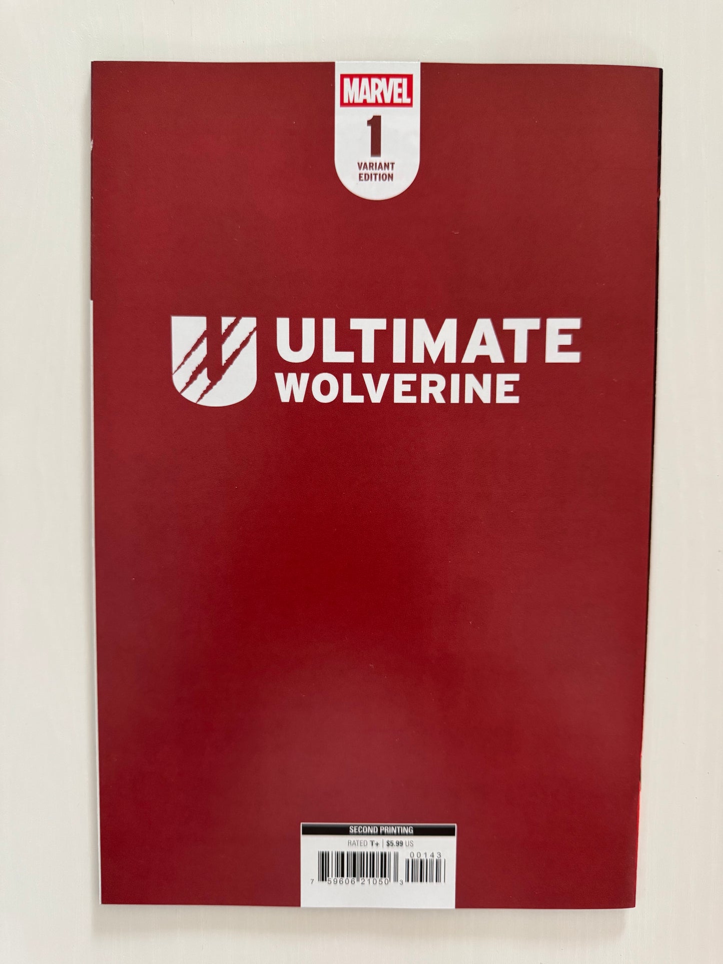 Ultimate Wolverine Comic Book #1 Ivan Tao Variant Cover limited to 1000 copies