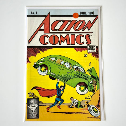 Action Comics #1 50th Anniversary Reprint Edition (1988) – Superman’s first appearance
