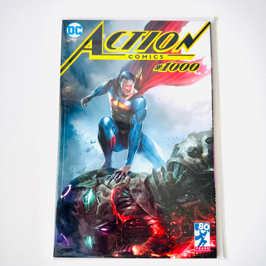 Main cover image of Action Comics #1000 Francesco Mattina Trade Dress Variant Comic