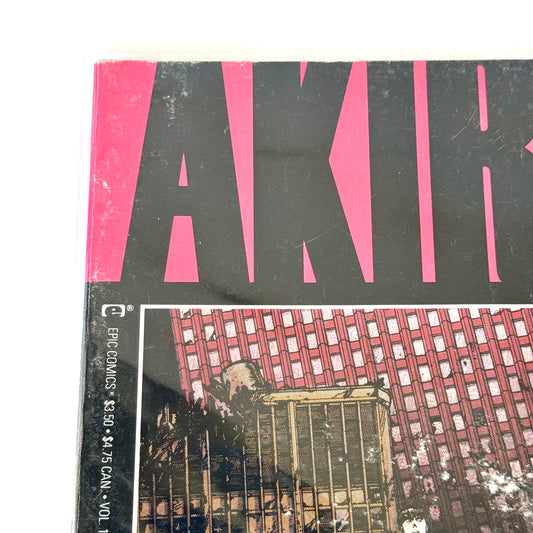 Akira Comic Book Vol.1 No.1 front cover by Katsuhiro Otomo