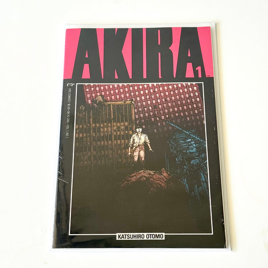 Front cover of Akira Comic Book Vol.1 No.1 Epic Comics