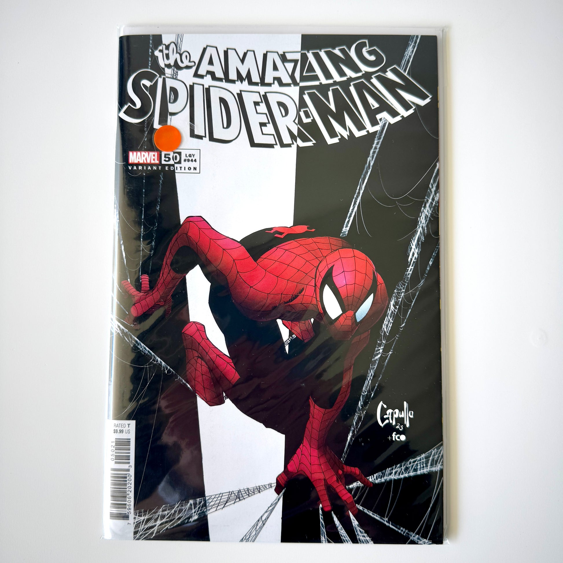 The Amazing Spider-Man #50 Greg Capullo Variant Marvel Comics comic book cover