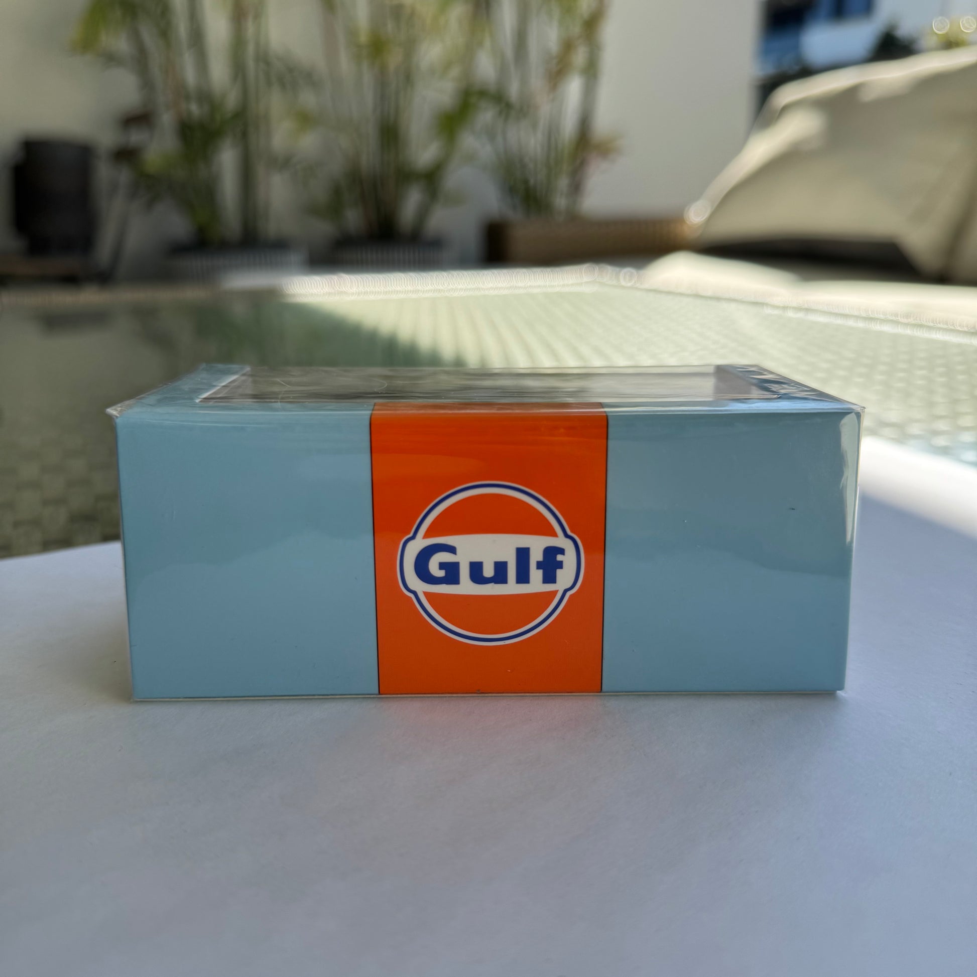 Back view of Pop Race Audi R8 LMS diecast car