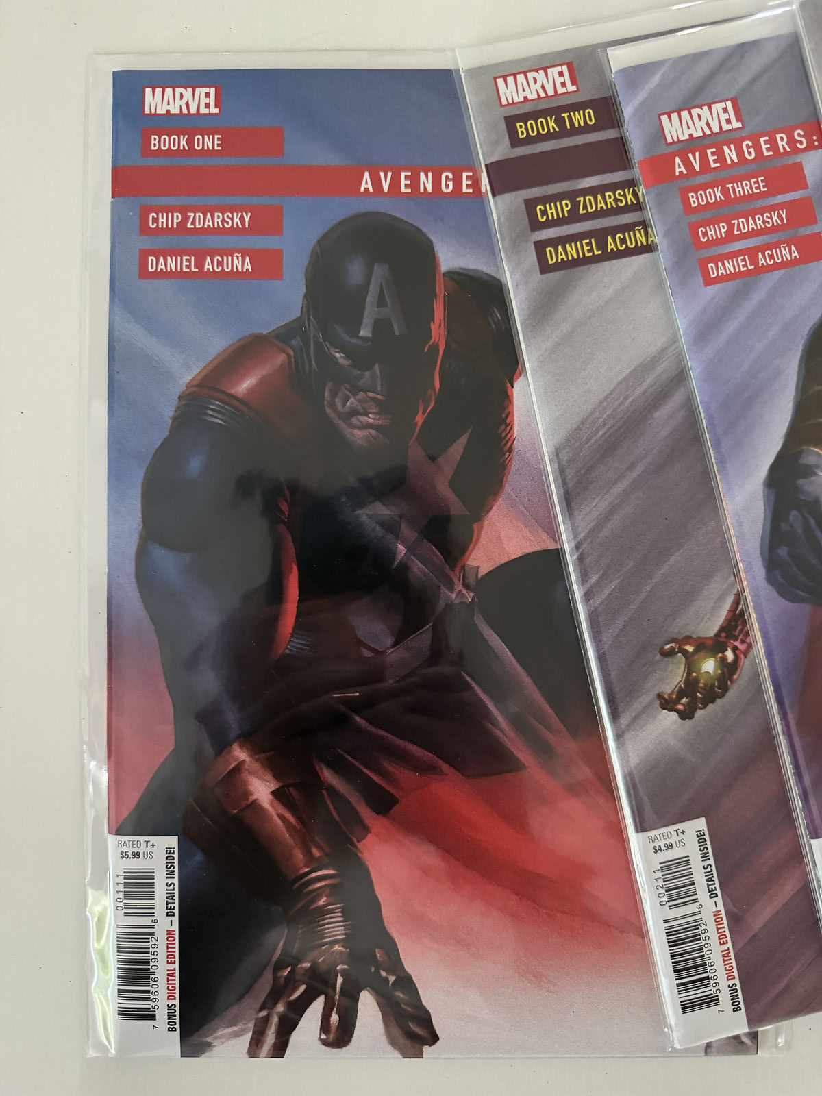 Front cover of Avengers Twilight Issue #1 comic book, 2024.