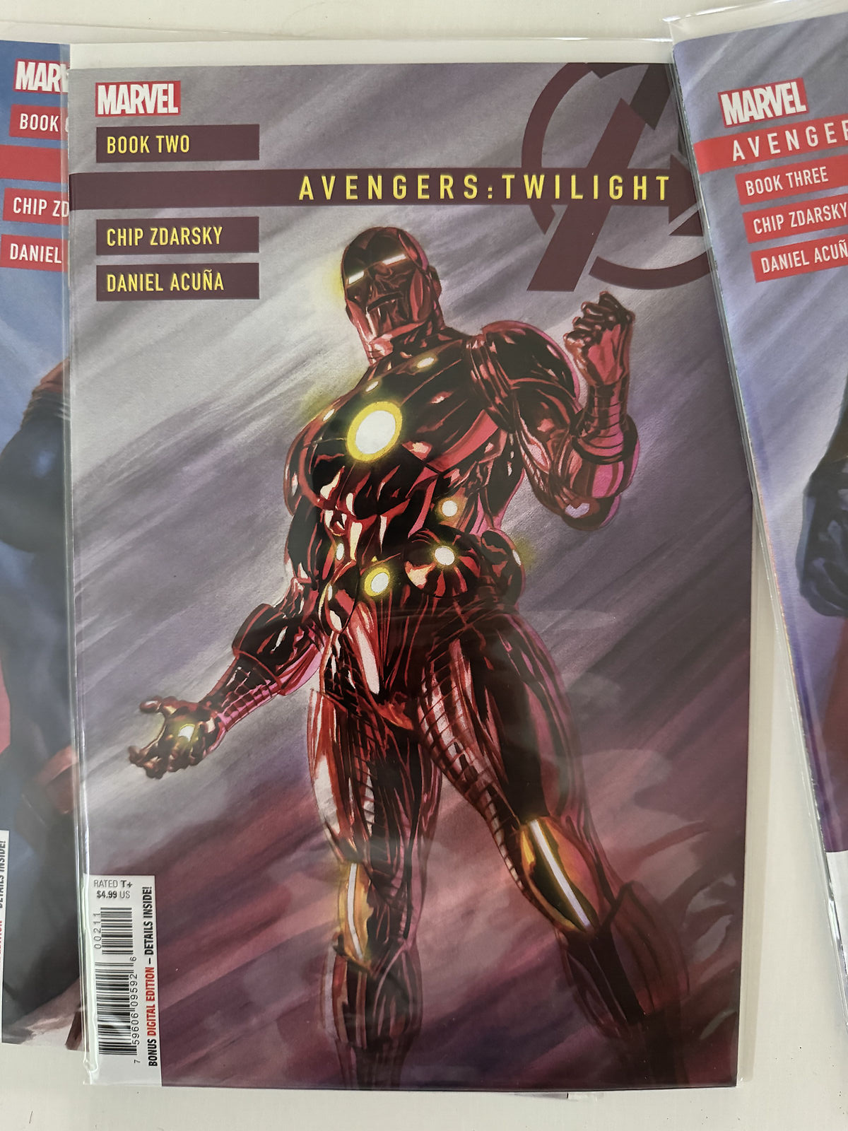 Front cover of Avengers Twilight Issue #2 comic book, 2024.