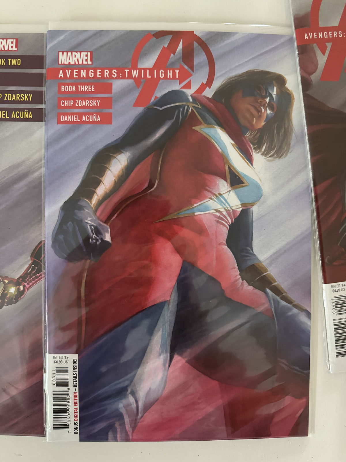 Front cover of Avengers Twilight Issue #3 comic book, 2024.