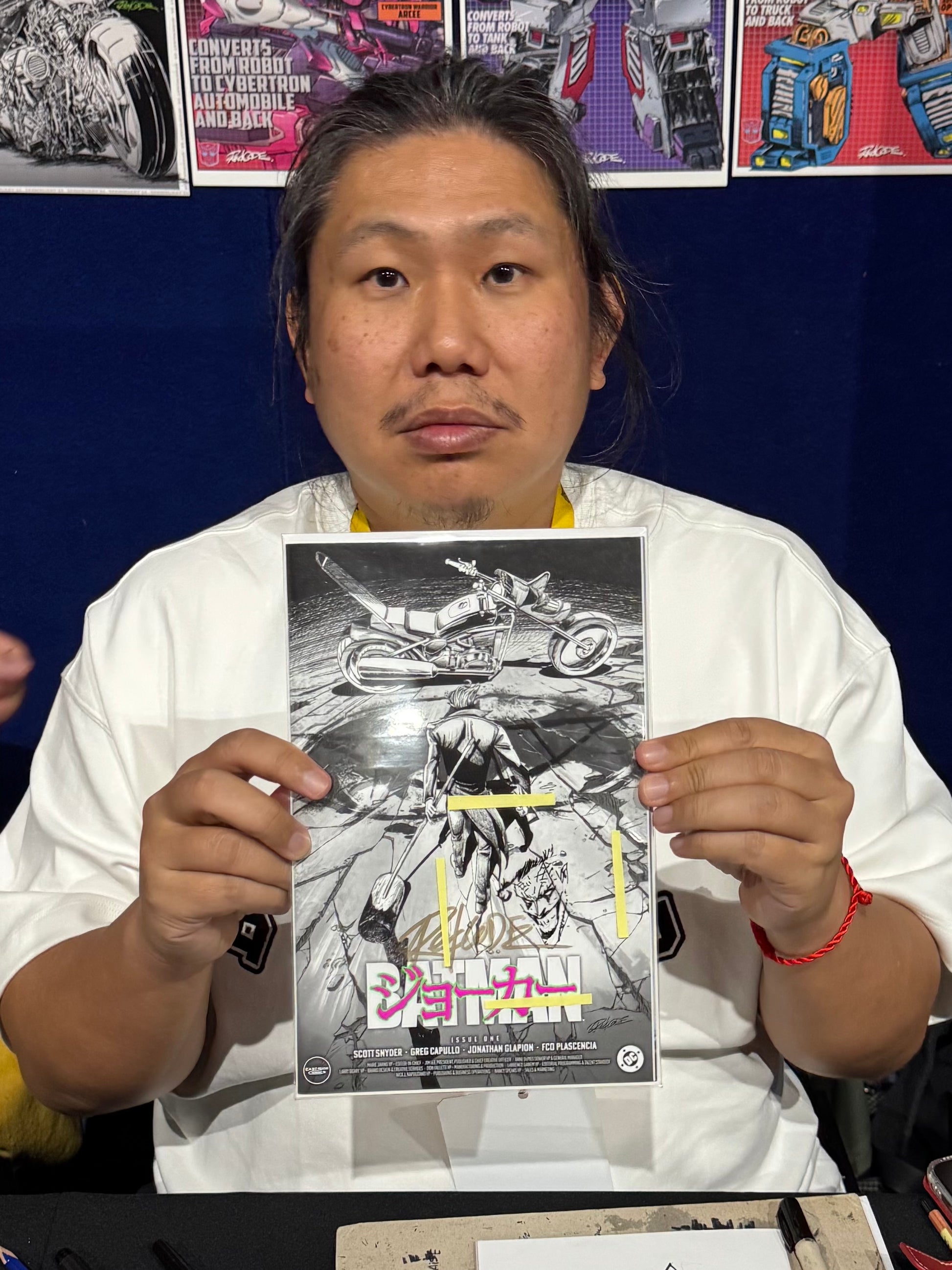 Batman #1 MegaCon 2025 East Side Comics exclusive edition in hands of Redcode