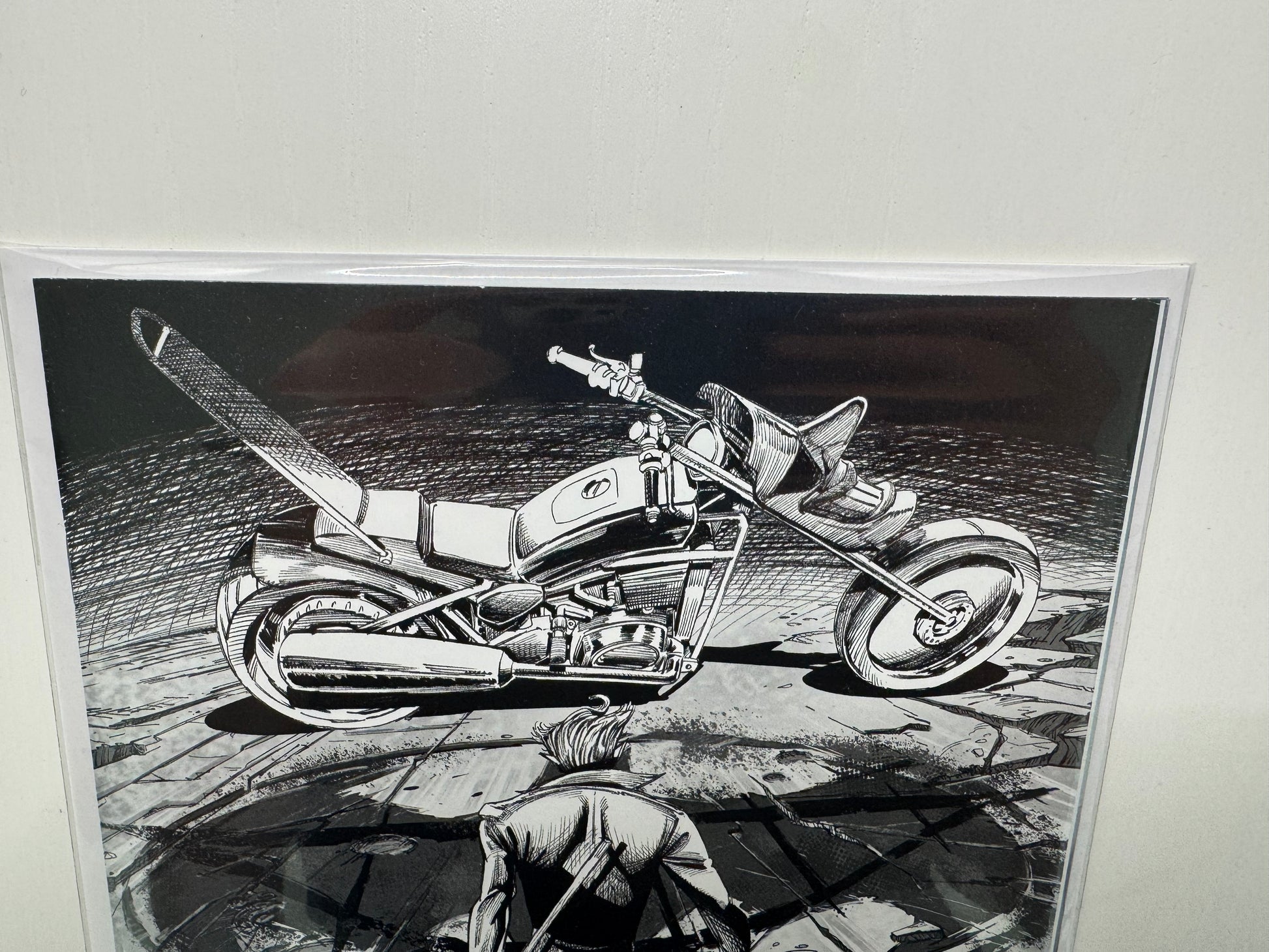 Close-up of Batman #1 Akira Joker variant Top