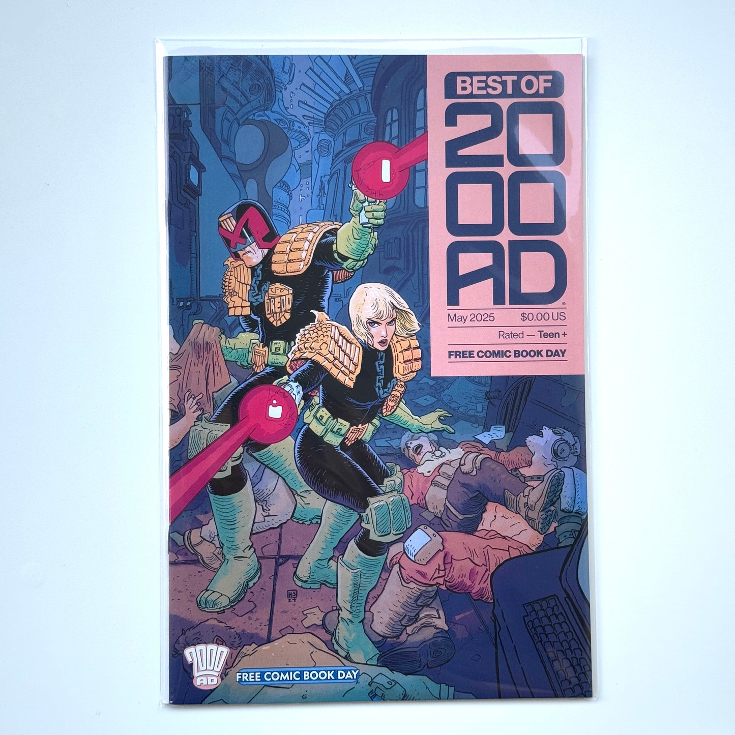 Cover of Best of 2000 AD (2025) Free Comic Book Day comic