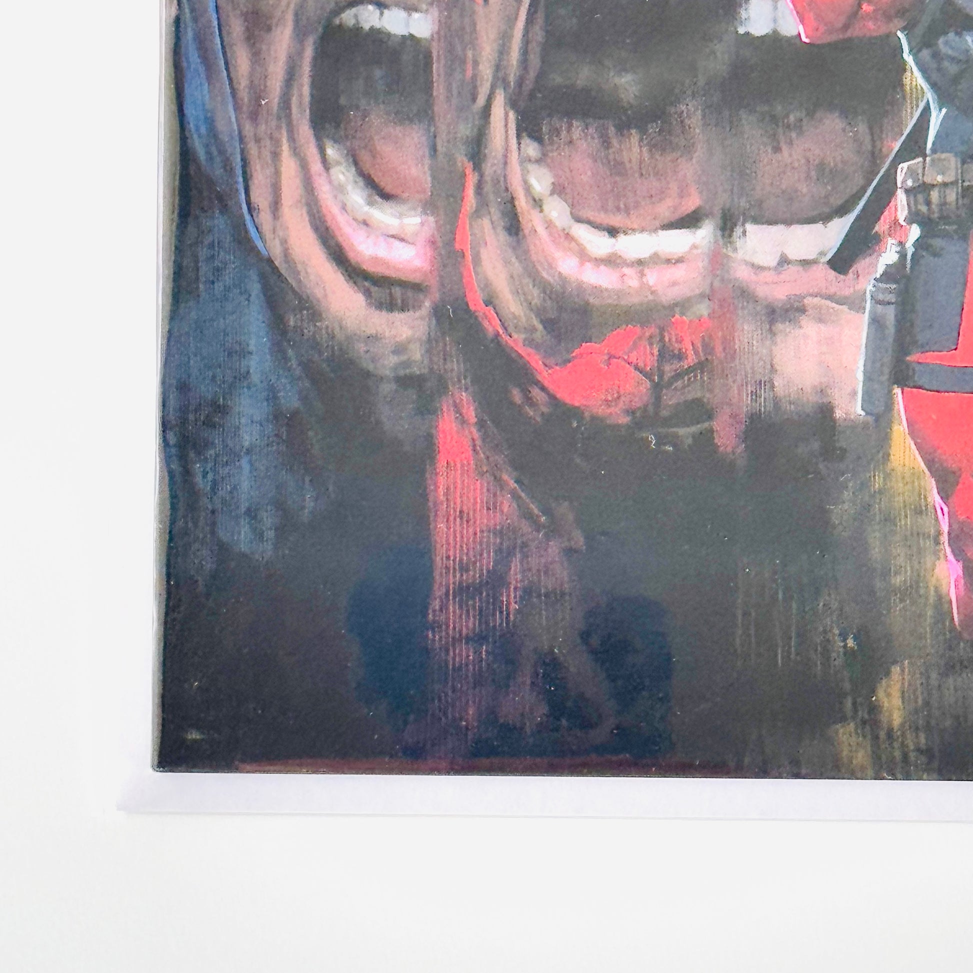 Bottom left corner close-up of Virgin Variant Comic with Certificate of Authenticity