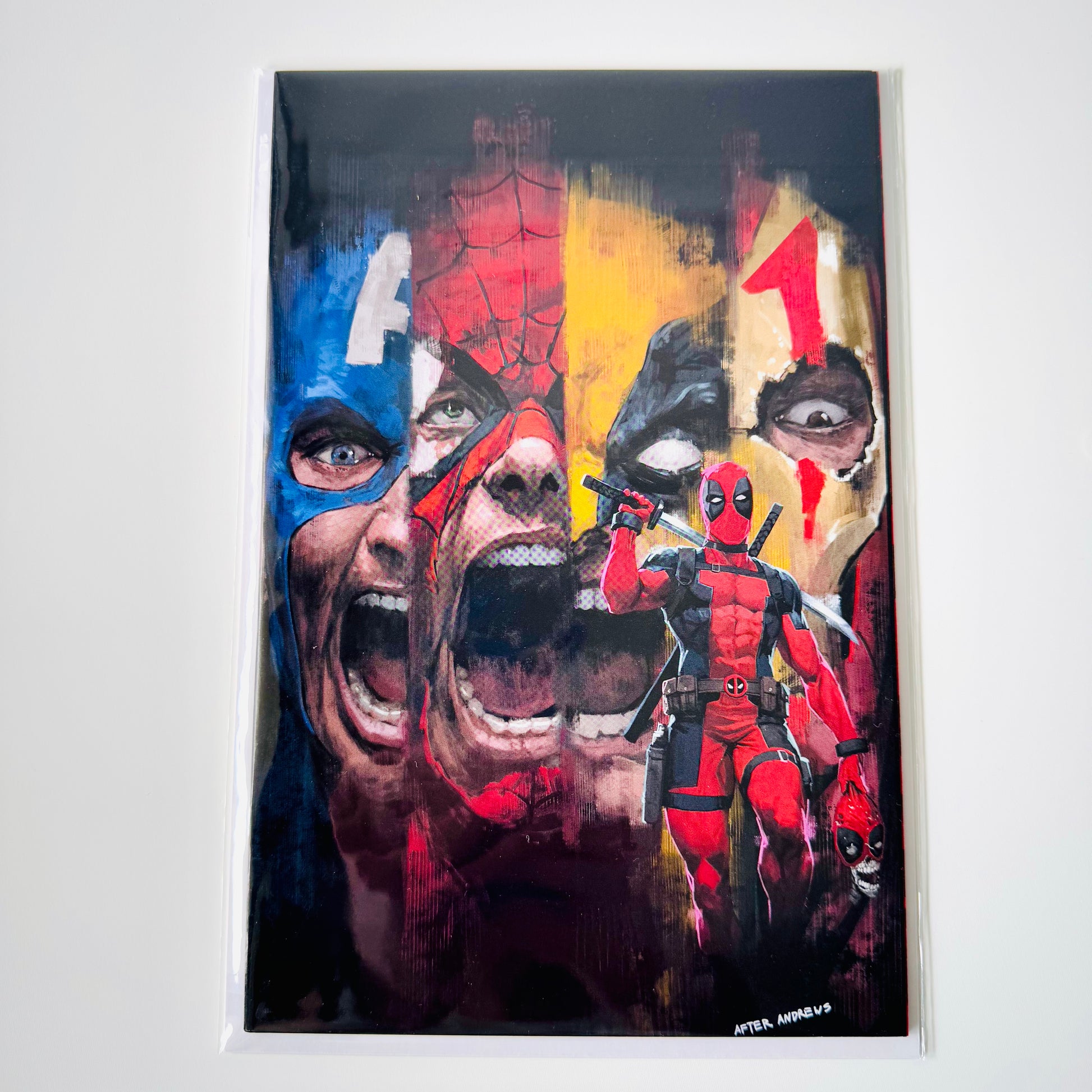 Main cover image of Deadpool Wolverine WWIII #1 SDCC 2024 Skan Virgin Variant Comic