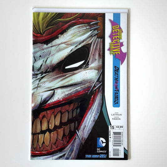 Detective Comics #15 (2011) DC Comics New 52 Cover featuring Batman and Poison Ivy