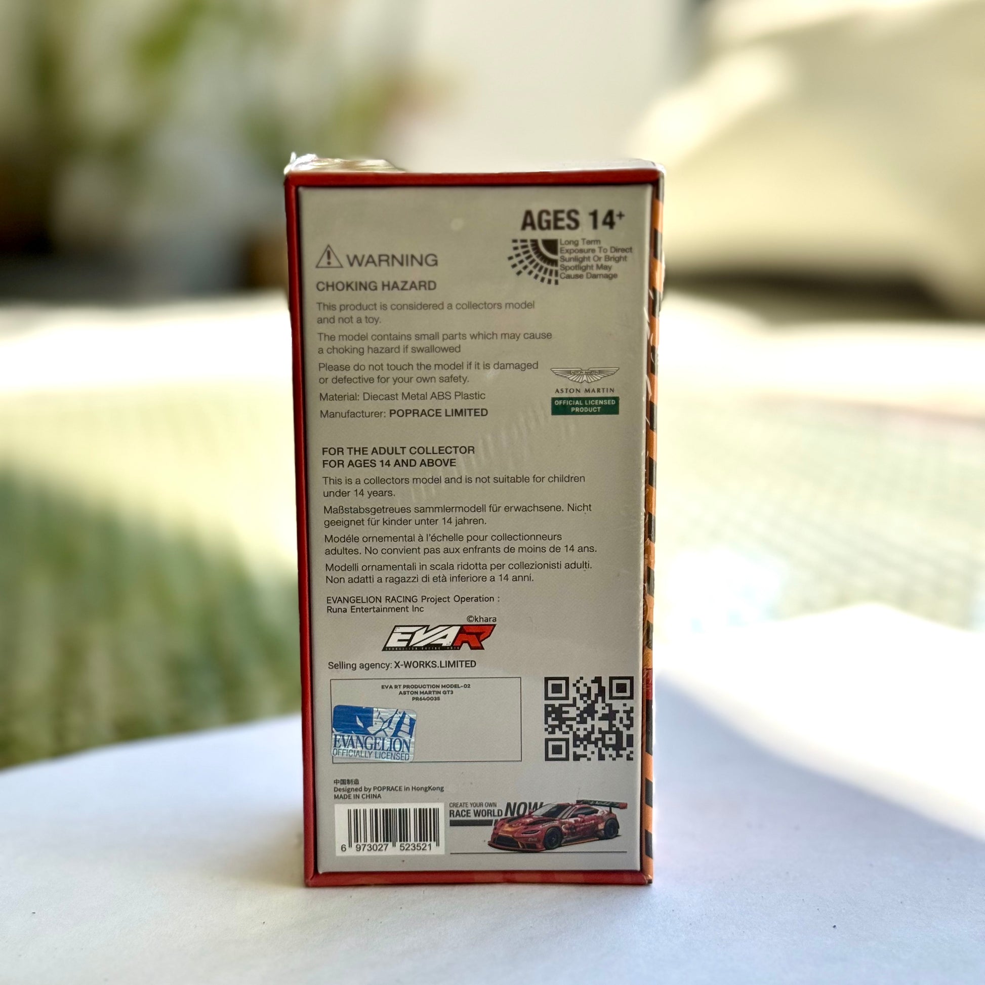 Backside highlighting Eva-02 model details