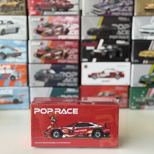 Front view of EVA RT Production Model-02 Aston Martin GT3 1:64 model