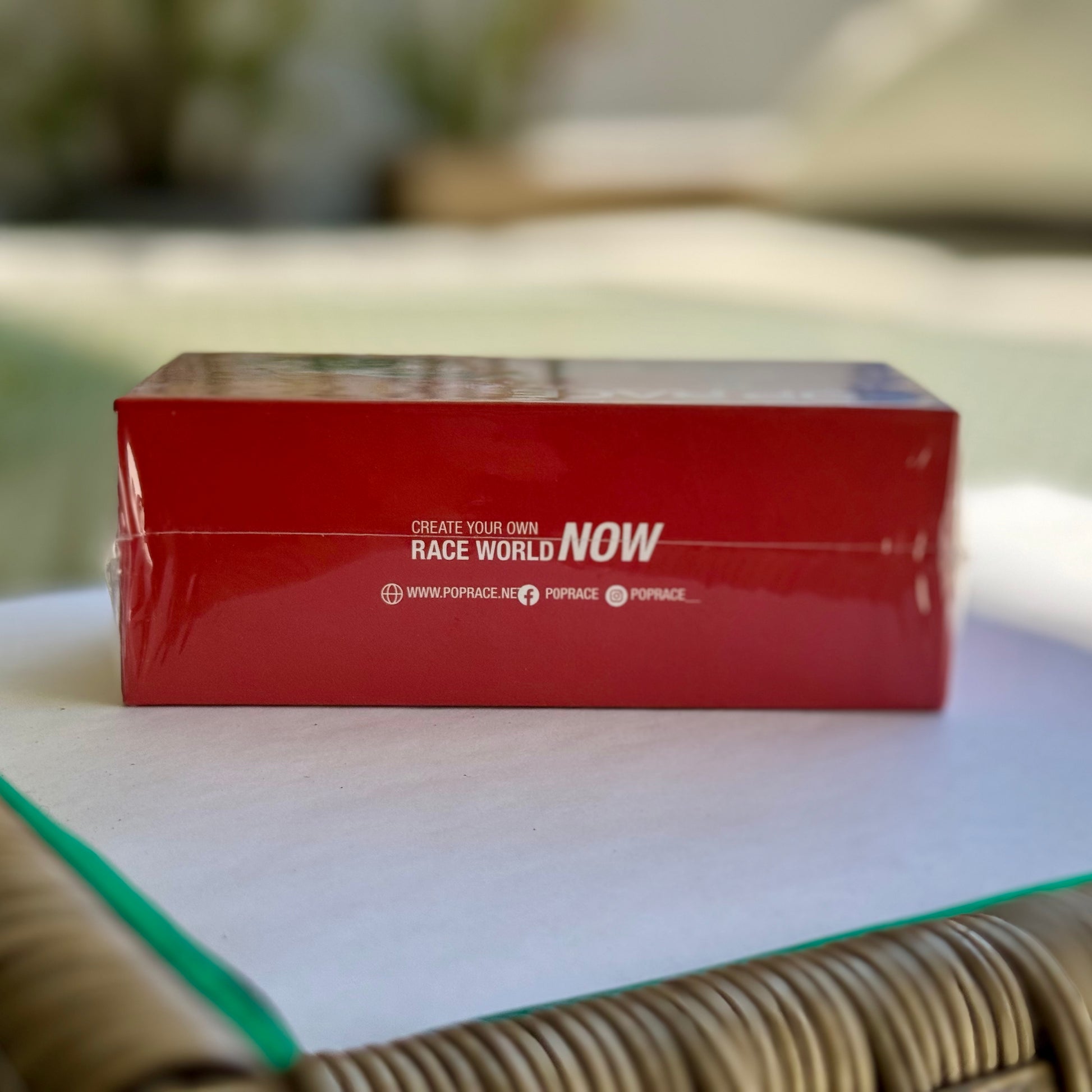 Rear view showcasing EVA GT3 diecast model's details