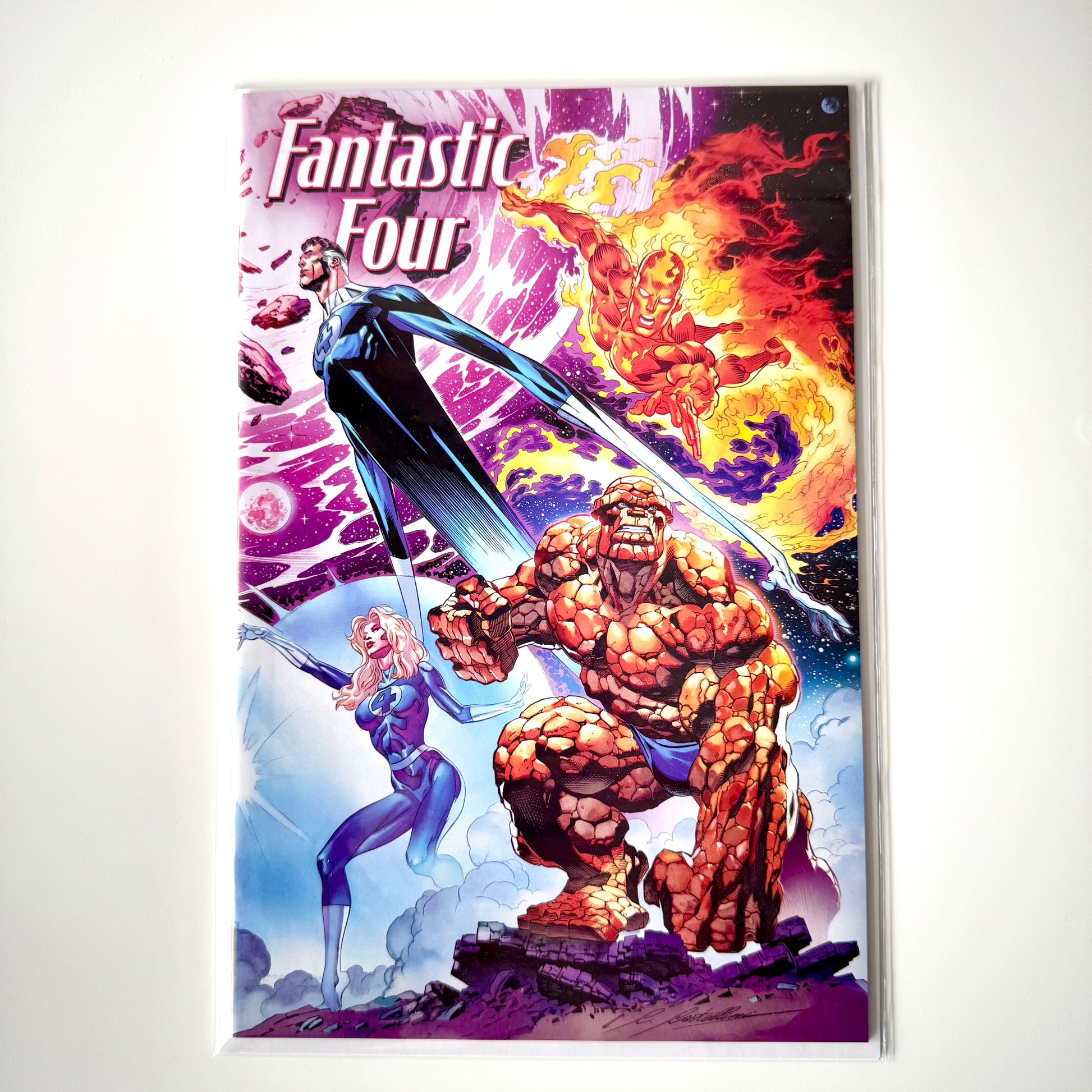 Main cover image of Fantastic Four #1 Claudio Castellini 1:25 Incentive Variant