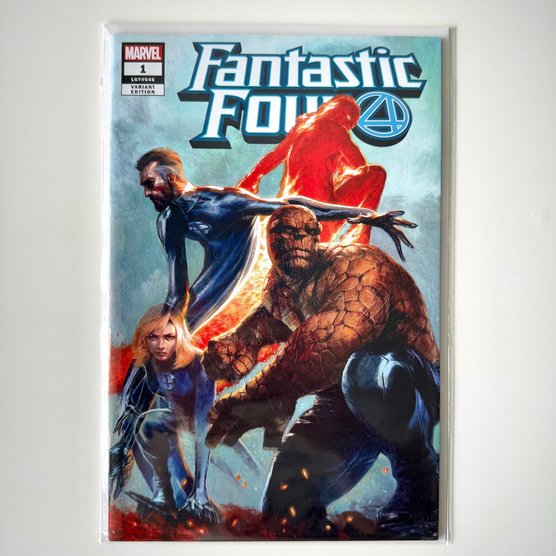 Main cover image of Fantastic Four #1 Gabriele Dell'Otto Trade Dress Variant Comic