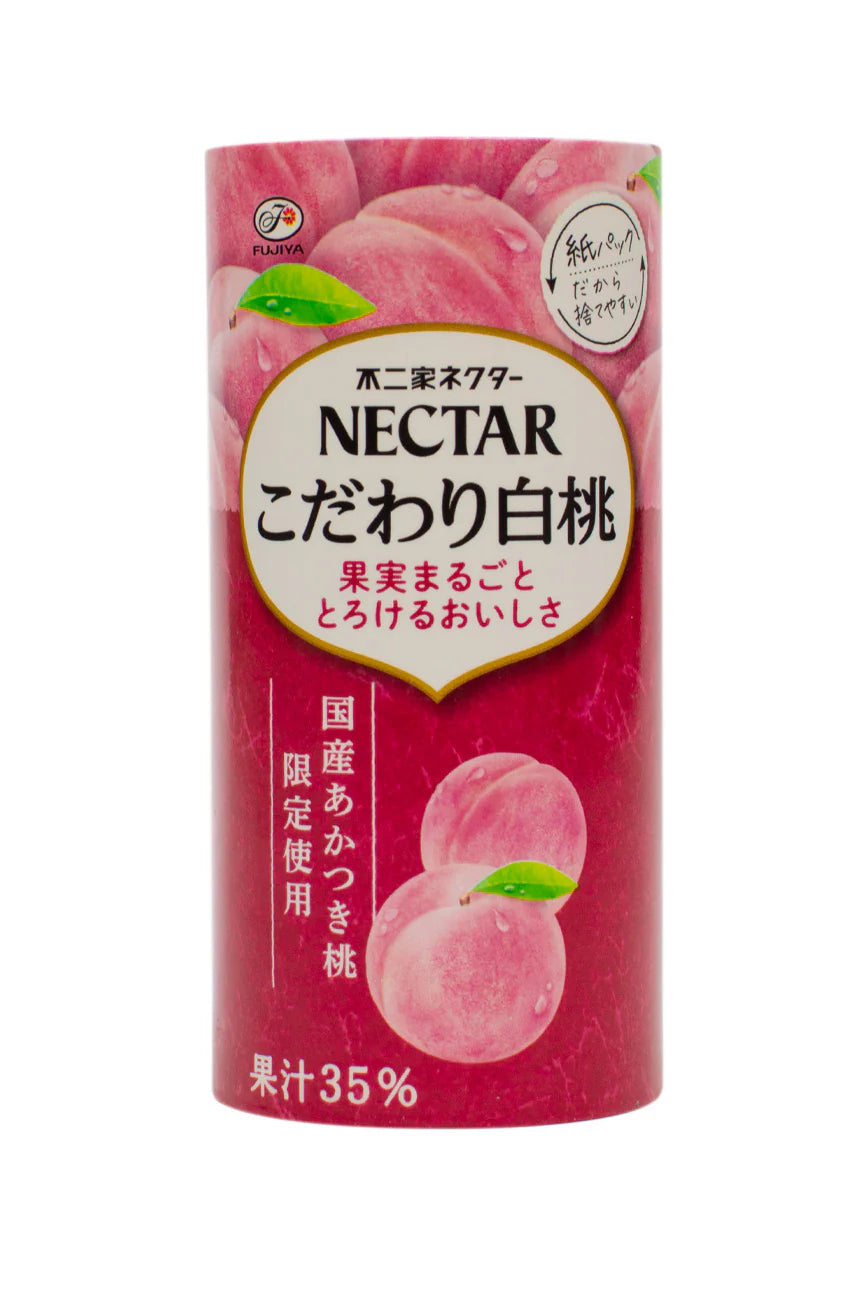 Fujiya Nectar Kodawari White Peach Juice 195ml