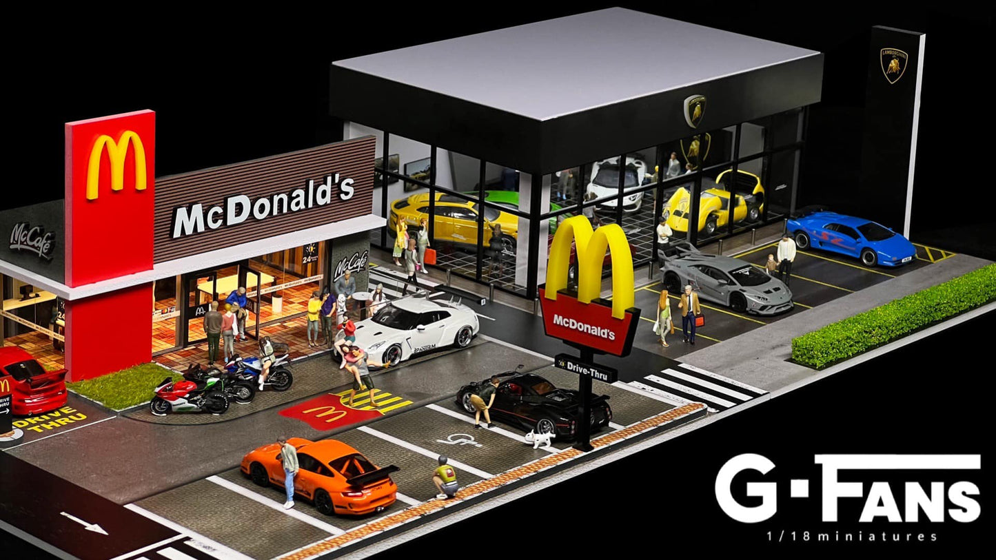 Lamborghini Service Centre combined with other G-Fans dioramas