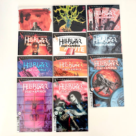 John Constantine Hellblazer: Dead in America #1–11 Complete Comic Set with Variant Covers – DC Comics