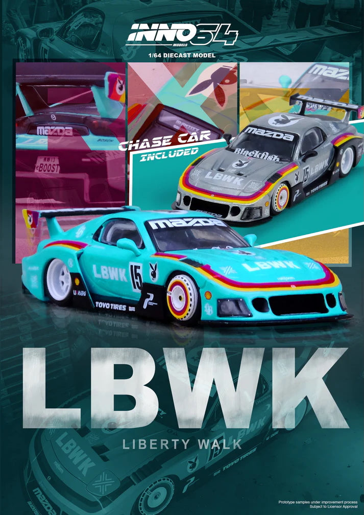 Brochure of INNO64 RX-7 FD3S LBWK Super Silhouette