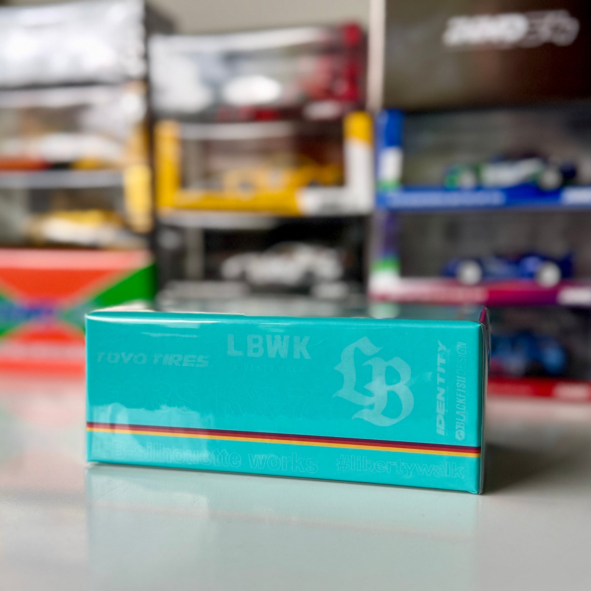 Packaging of INNO64 RX-7 LBWK Super Silhouette