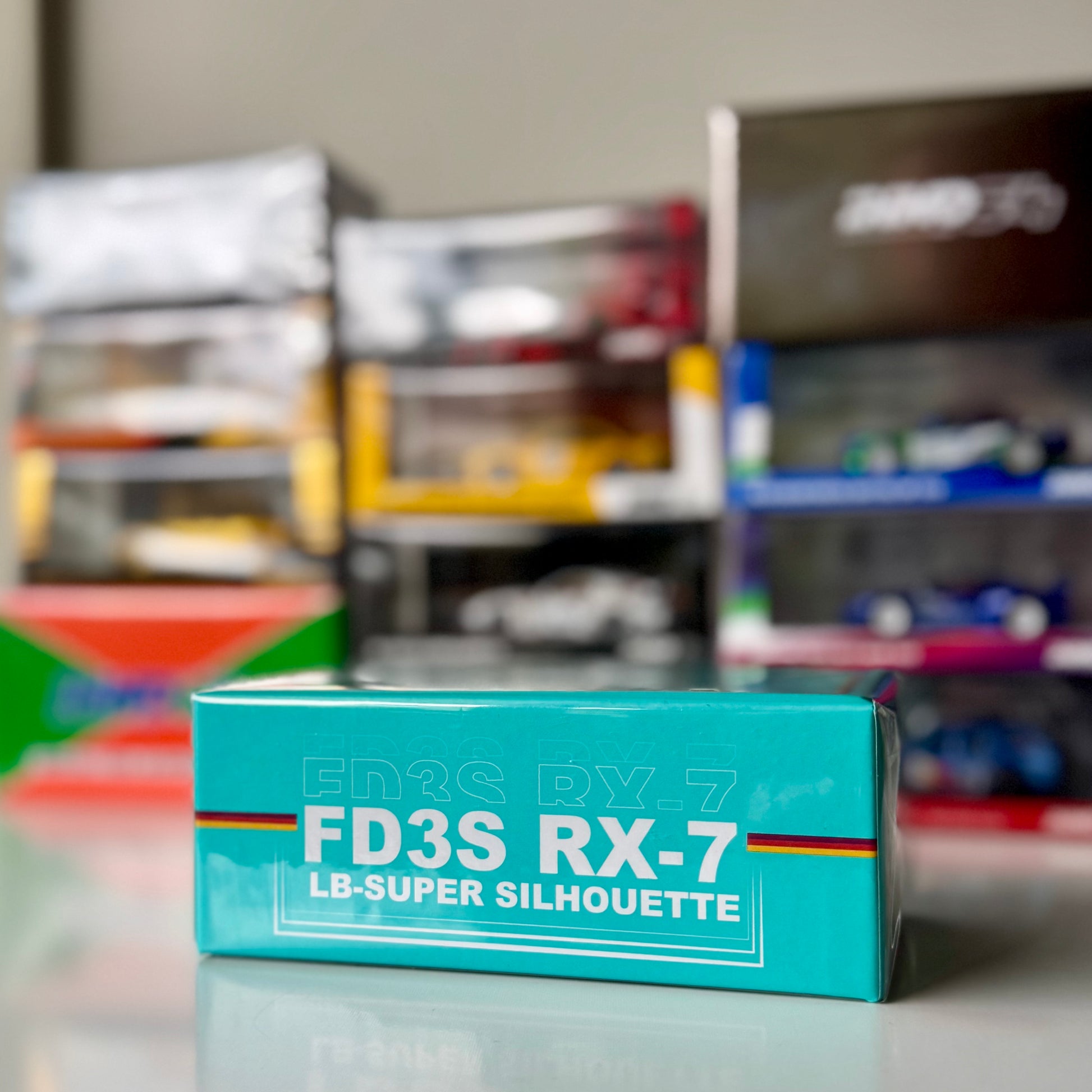 Packaging of INNO64 RX-7 LBWK Super Silhouette