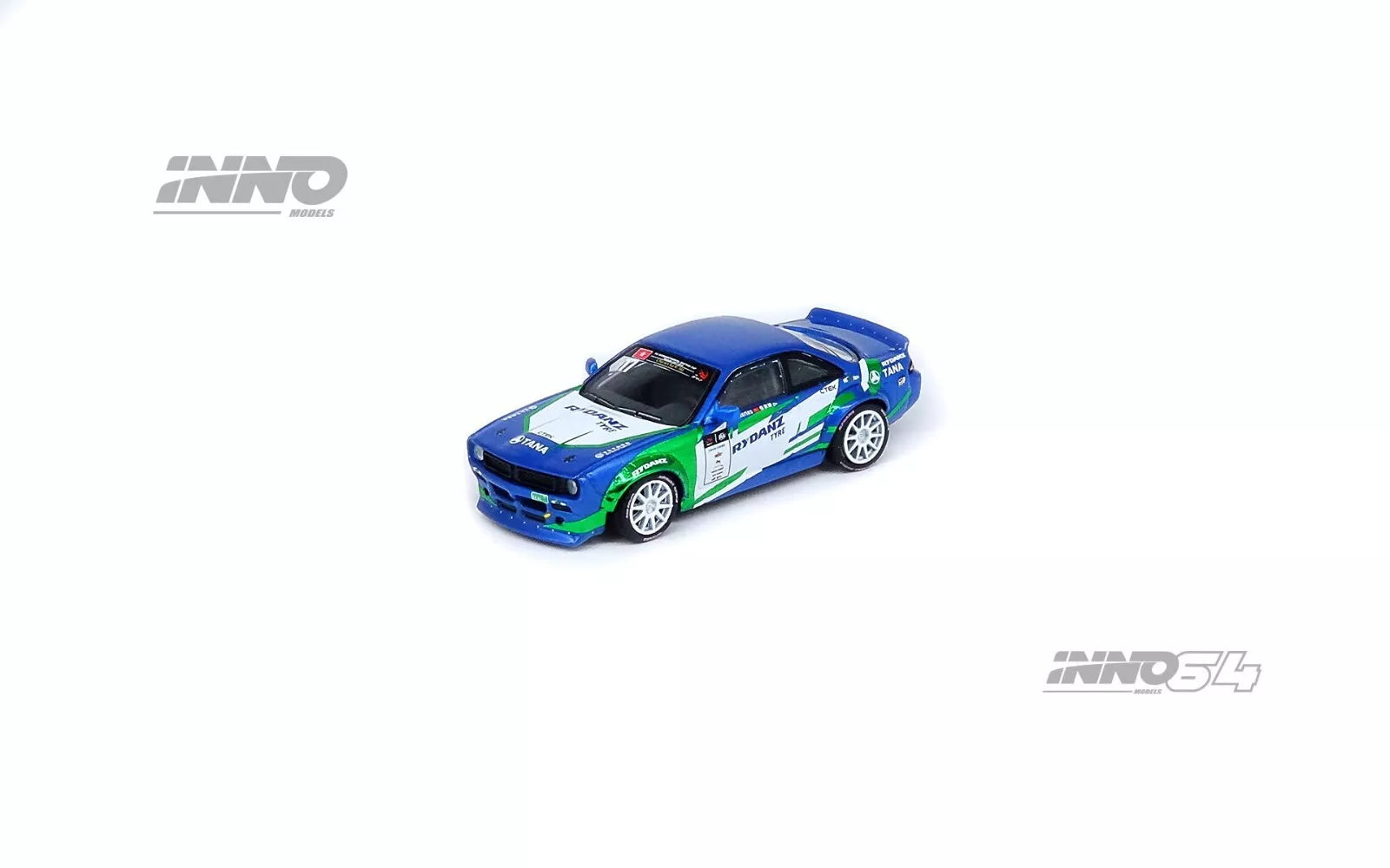 Side profile of Nissan Silvia S14 Rocket Bunny BOSS Aero – FIA Drifting Cup livery unboxed