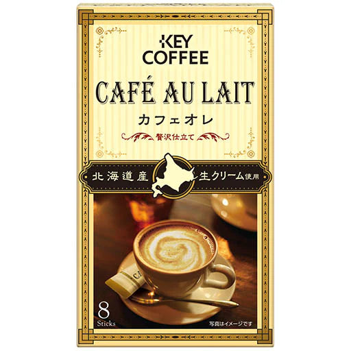 Key Coffee Café Au Lait Instant Mix 8 Sticks