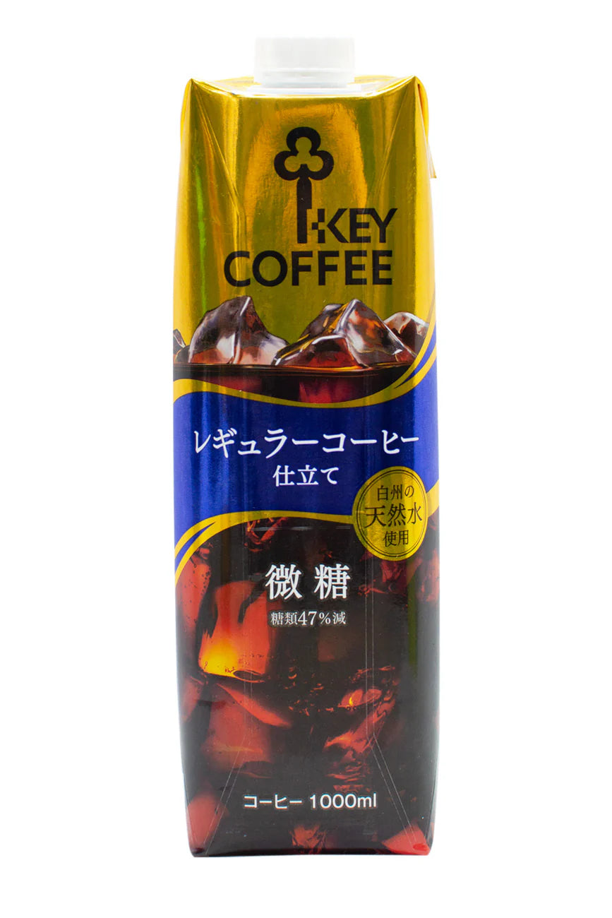 Key Coffee Liquid Coffee Bitou Less Sugar 1L
