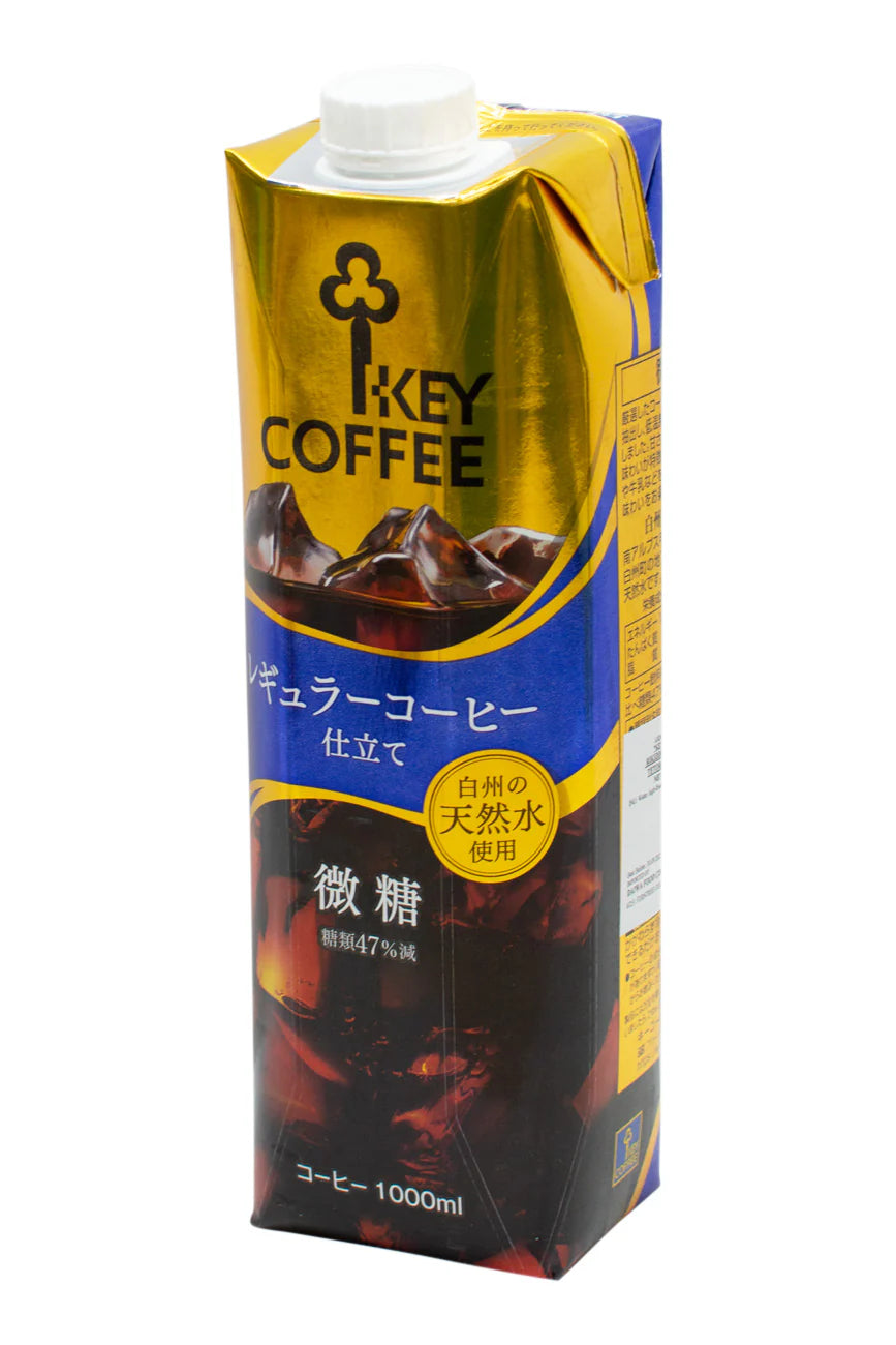 Key Coffee Liquid Coffee Bitou Less Sugar 1L