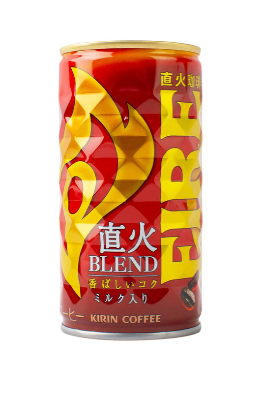 Kirin Fire Jikabi Blend Coffee Can with Milk 185g