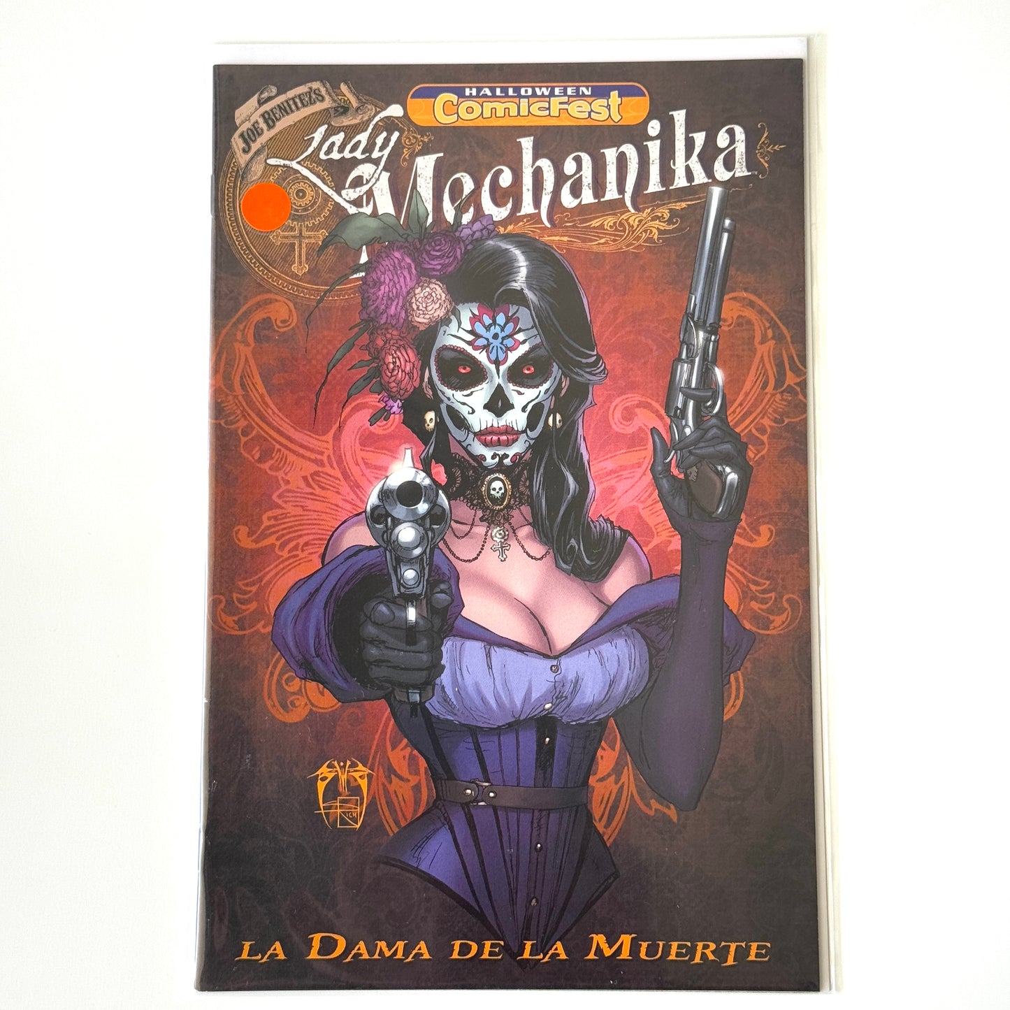 Lady Mechanika Halloween ComicFest comic cover by Joe Benitez