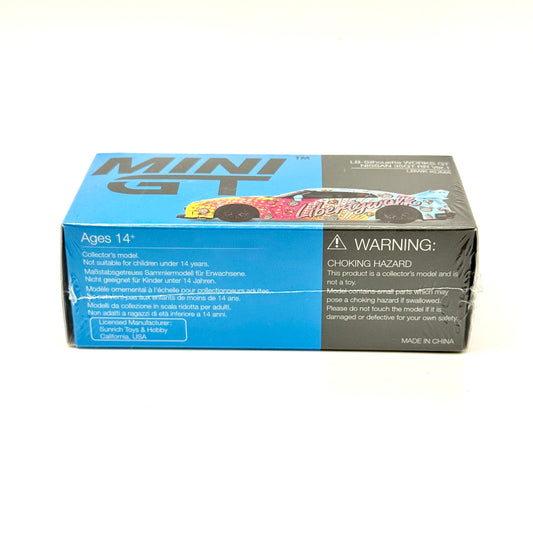 LB Silhouette GT-R KUMA diecast packaging rear view