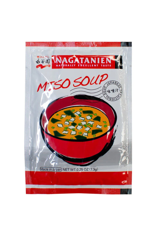 Nagatanien instant miso soup 100 satchels box