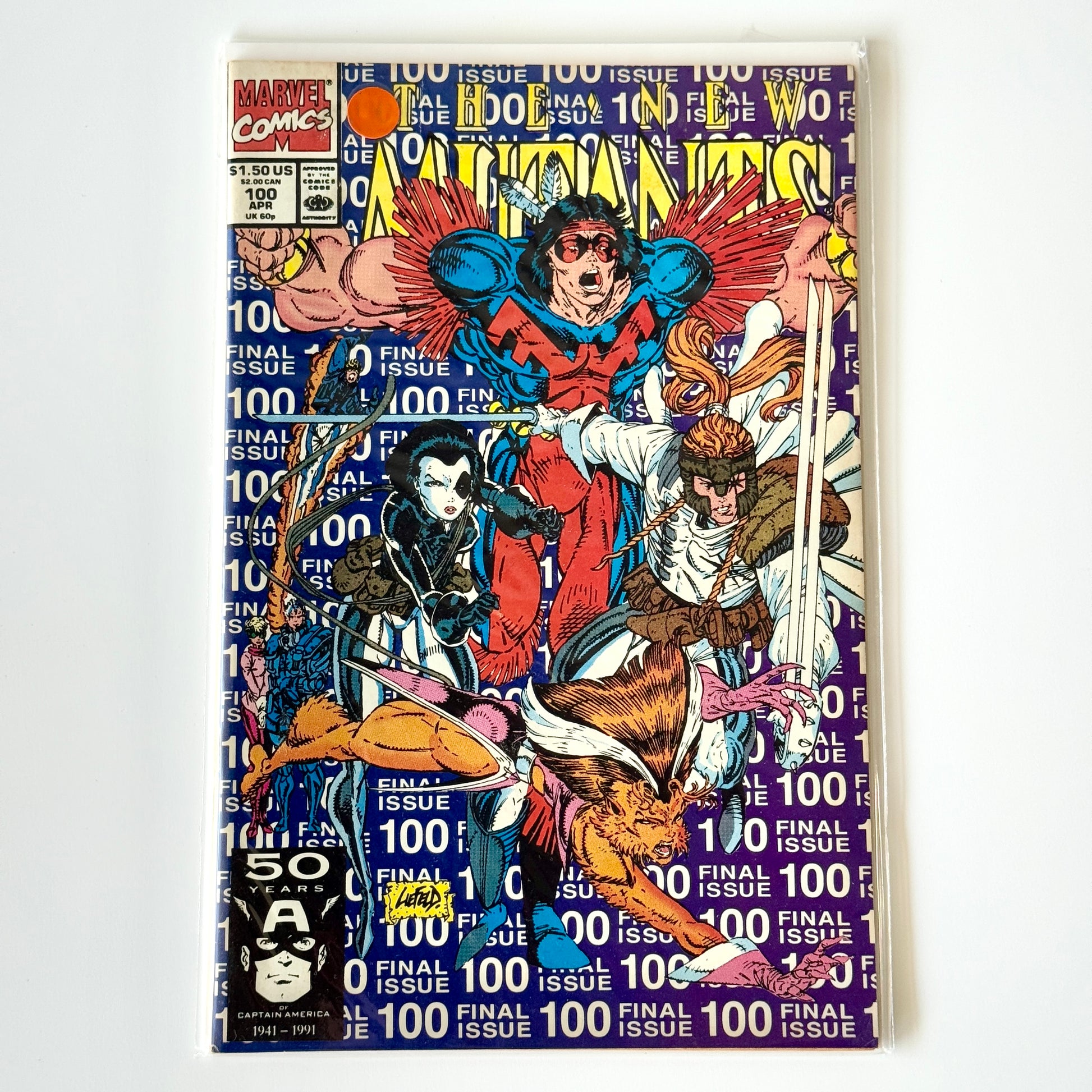 The New Mutants #100 (1991) First Print – Marvel Comics key issue featuring X-Force debut