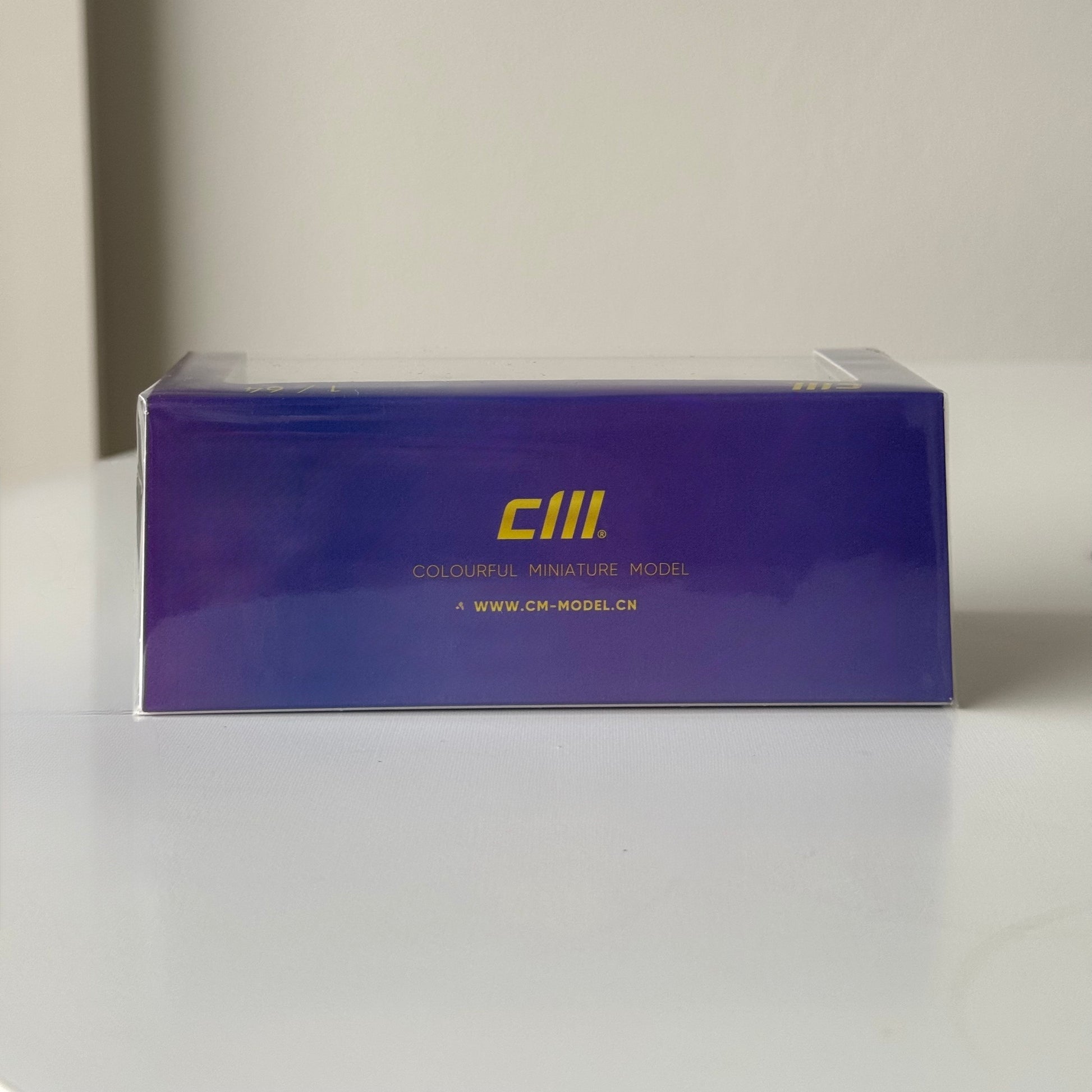 Rear view of Nissan LBWK 35GT‑RR Chameleon with Carbon display base – CM Model