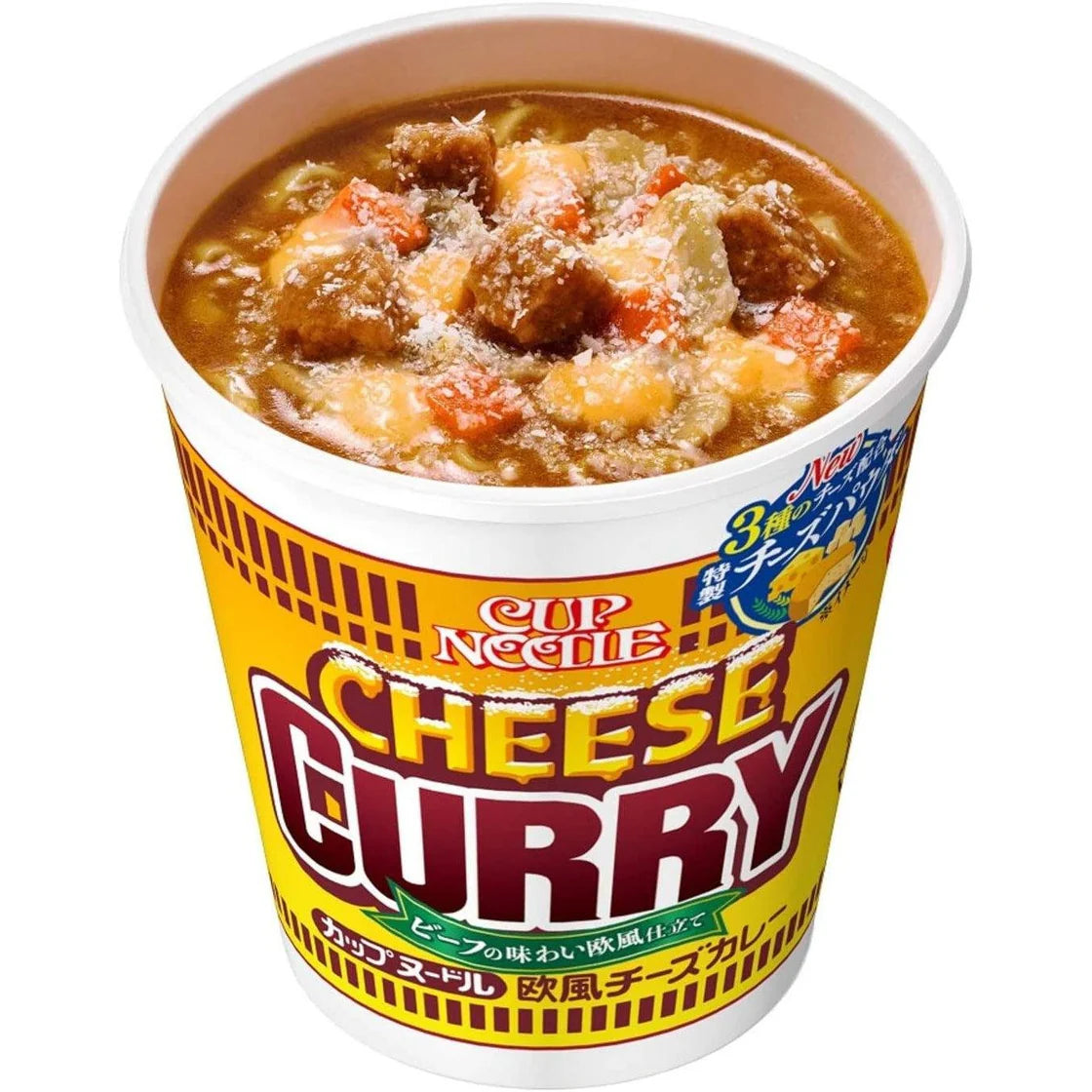 Nissin Cheese Curry Flavour Instant Noodles