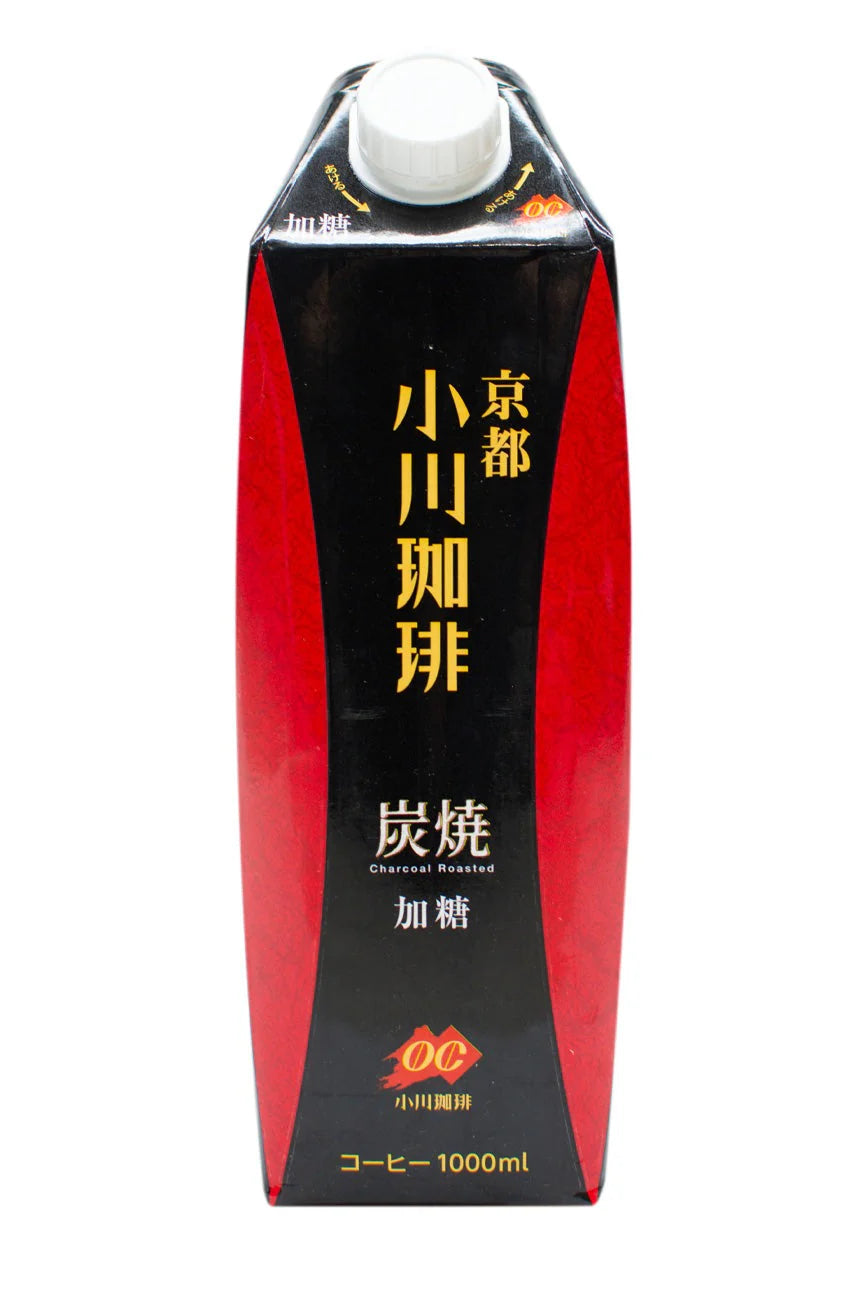 Kyoto Ogawa Sumiyaki Coffee with Sugar 1L Bottle