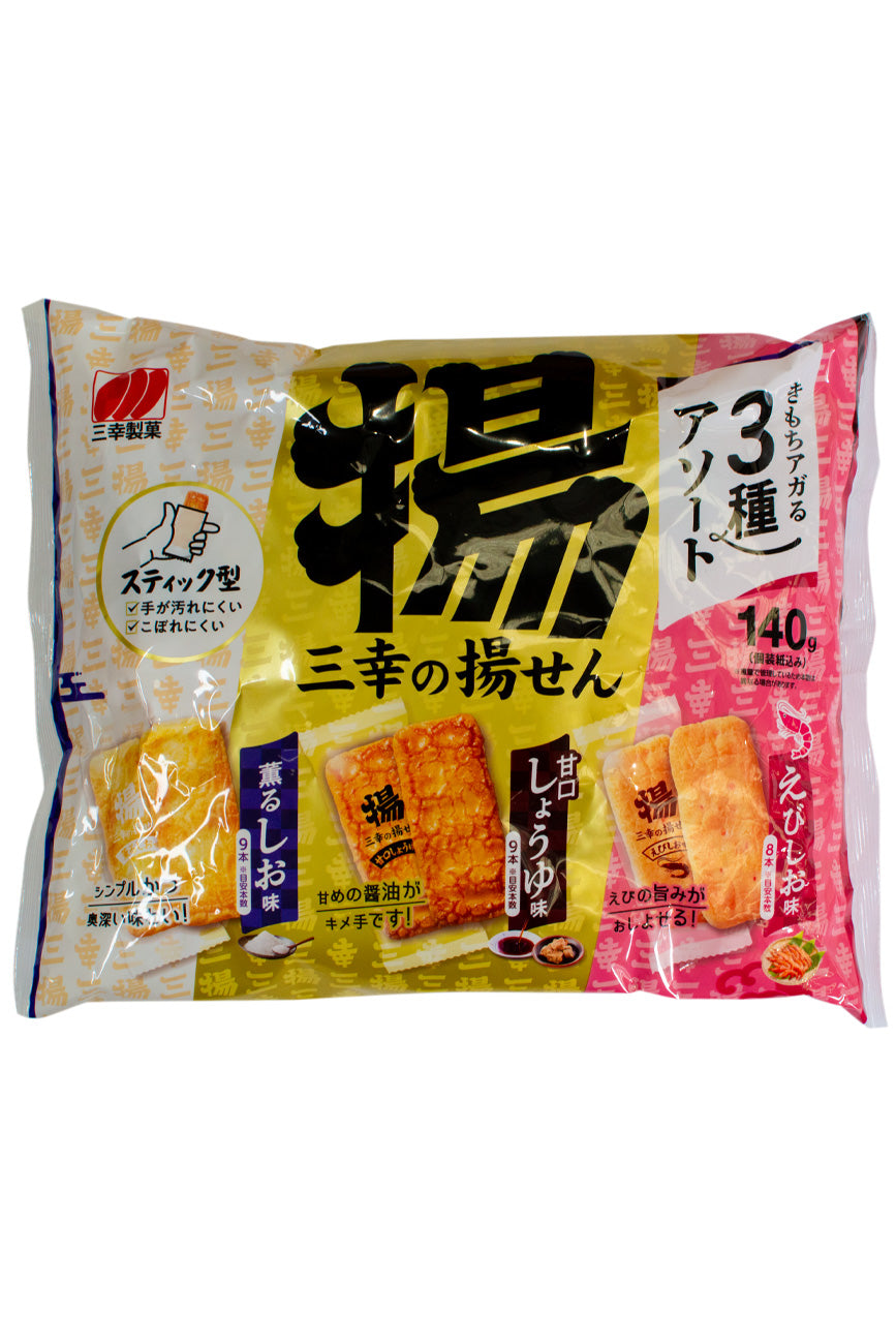 Sanko no Agesen Assorted Rice Crackers 140g