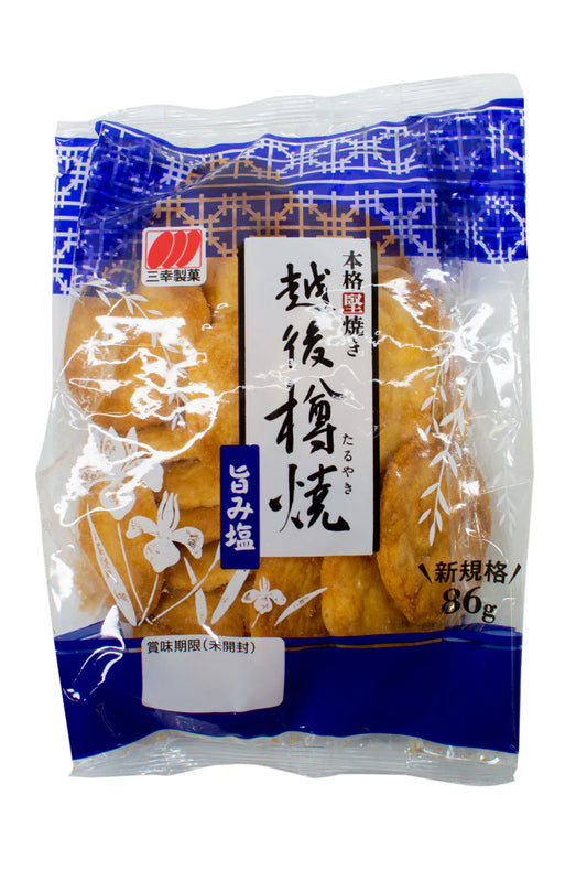 Sanko Echigo Taruyaki Salt Rice Crackers 96g