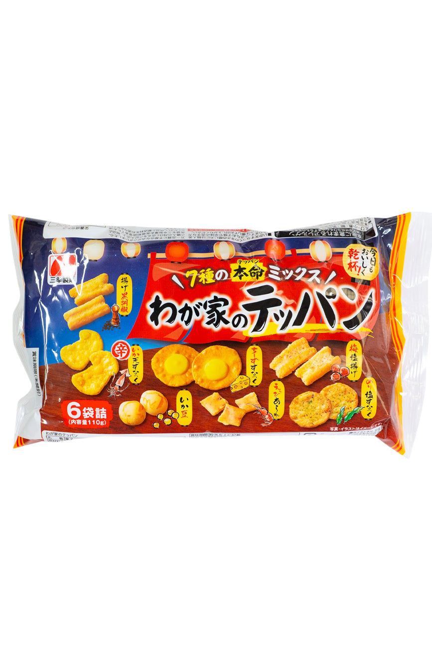 Sanko Wagaya No Teppan Rice Crackers 110g
