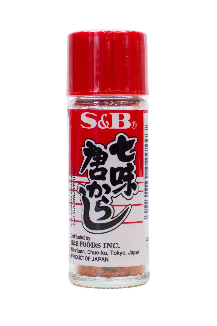 S&B Nanami Togarashi Chilli Pepper Bottle 15g