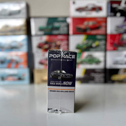 Side profile of Singer Mulholland Drive 1:64 scale Porsche model car