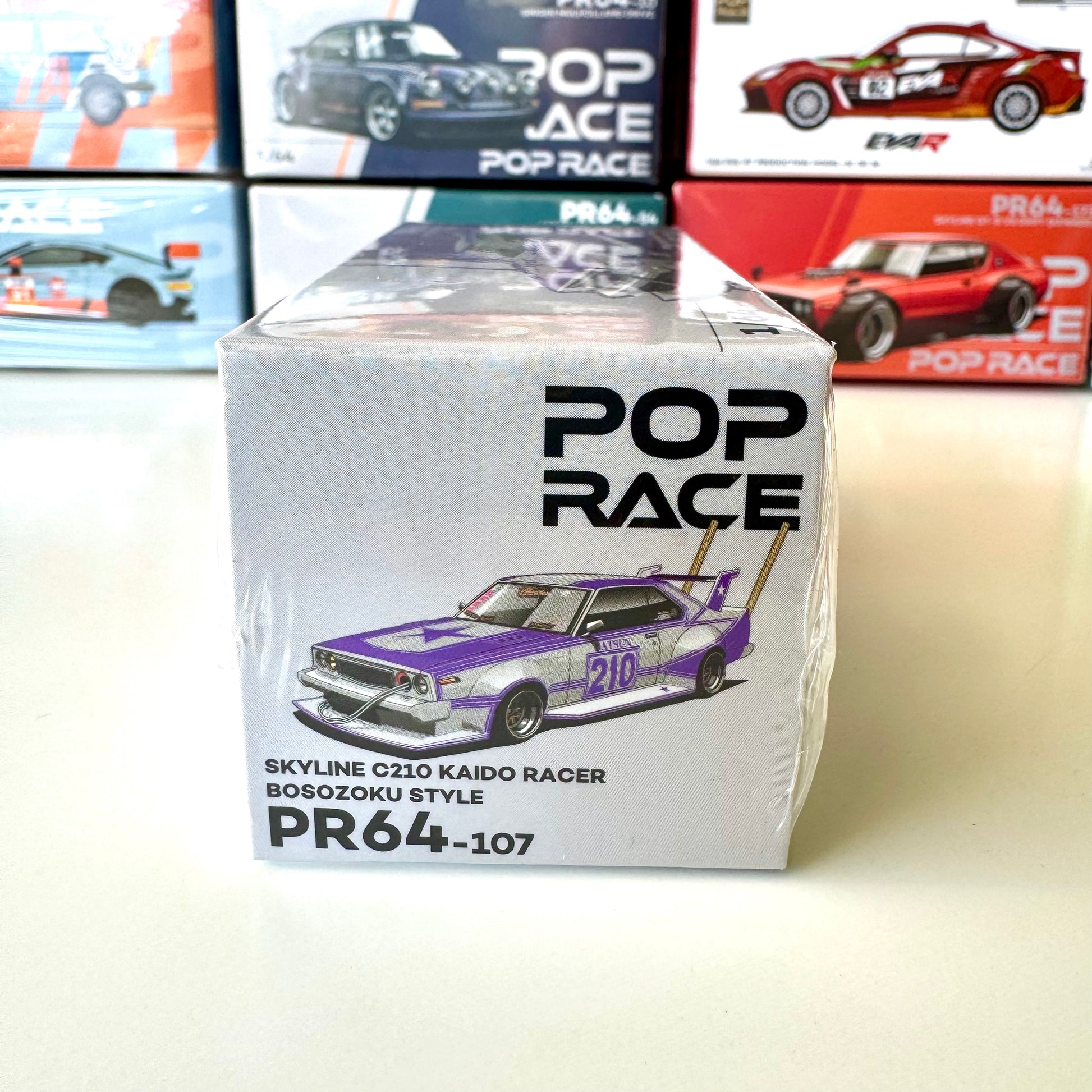 Another side profile of Skyline C210 Kaido Racer Bosozoku style model