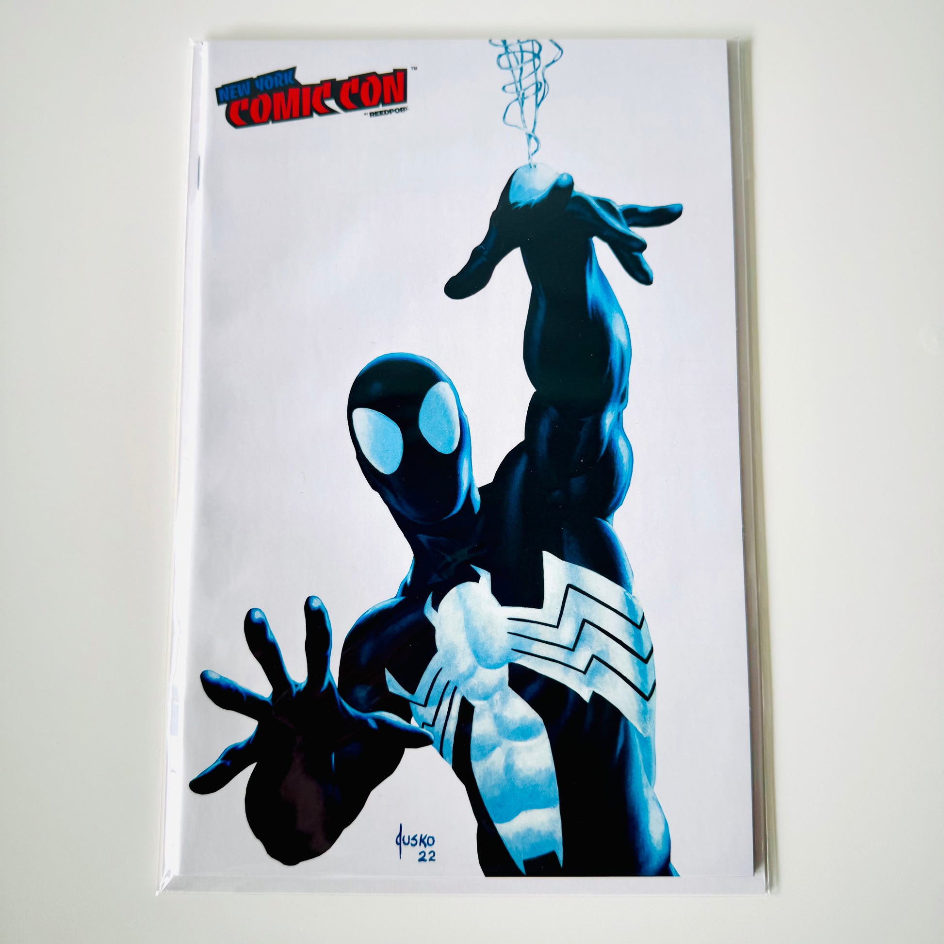 Main cover image of Spider-Man #1 NYCC 2022 Joe Jusko Virgin Variant Comic
