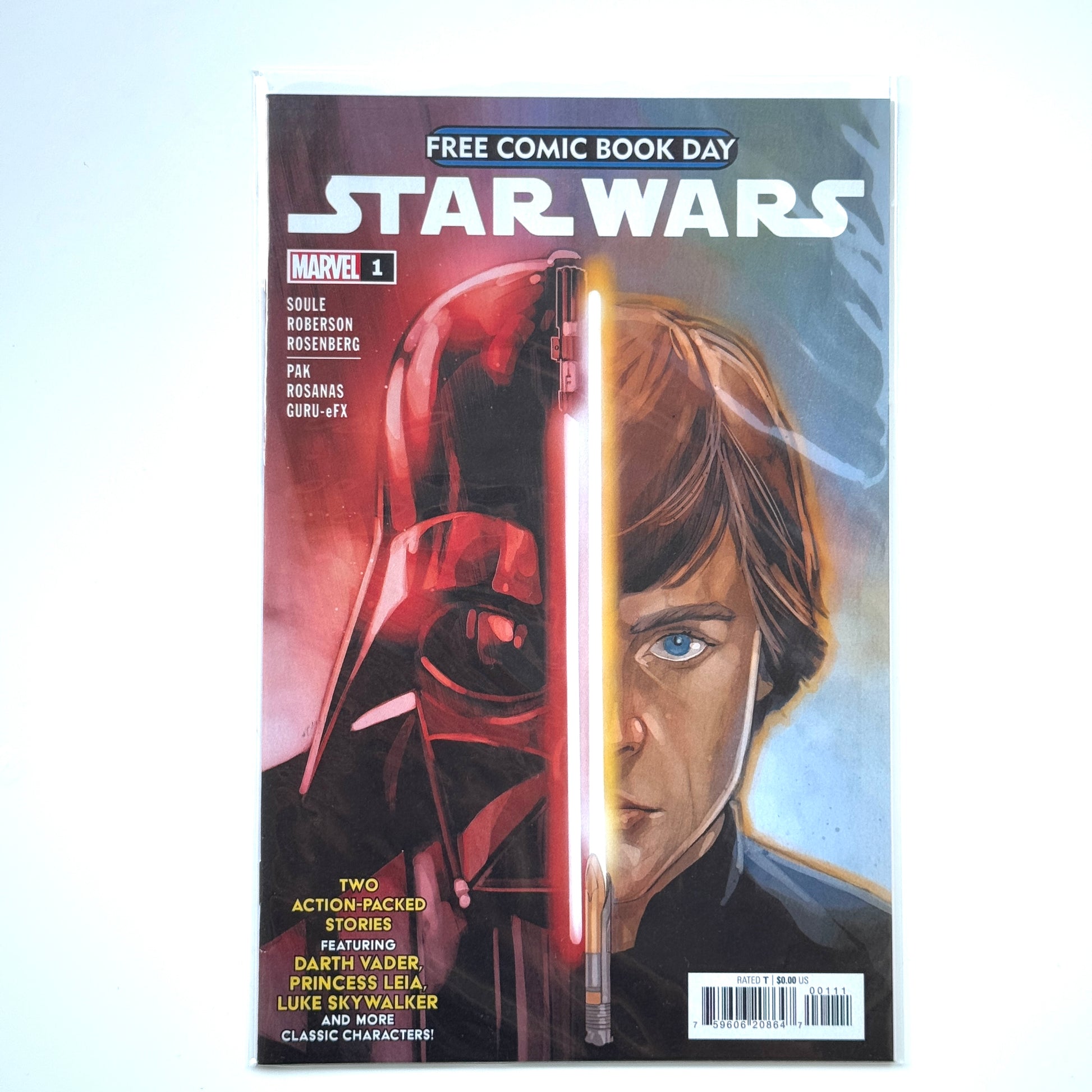 Cover of Star Wars #1 Free Comic Book Day 2024 edition from Marvel Comics
